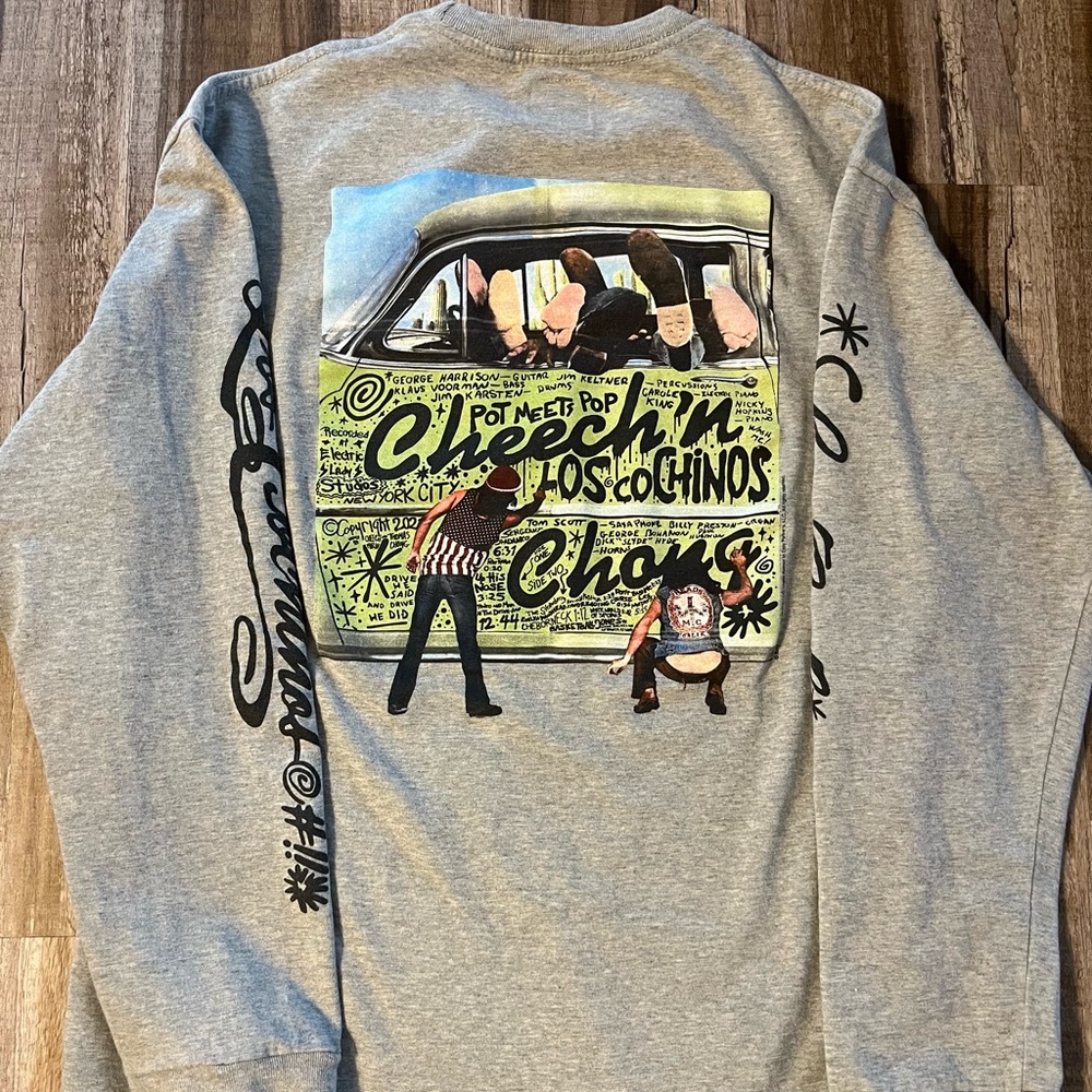 Pot Meets Pop Superior men's long sleeve tee size medium
